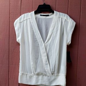 Zara Ivory Blouse